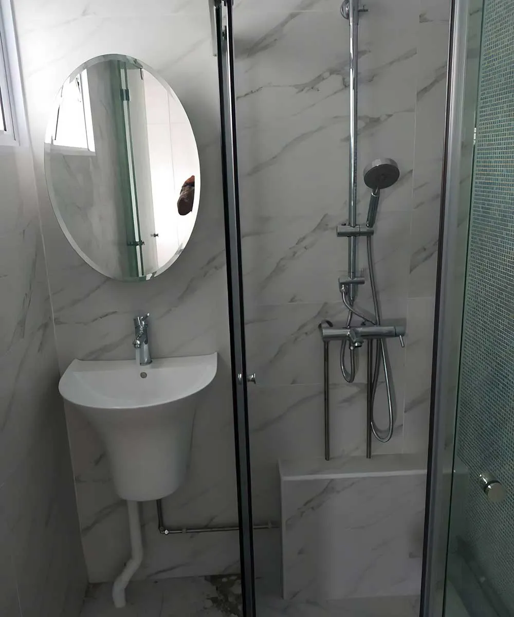 Bathroom installation