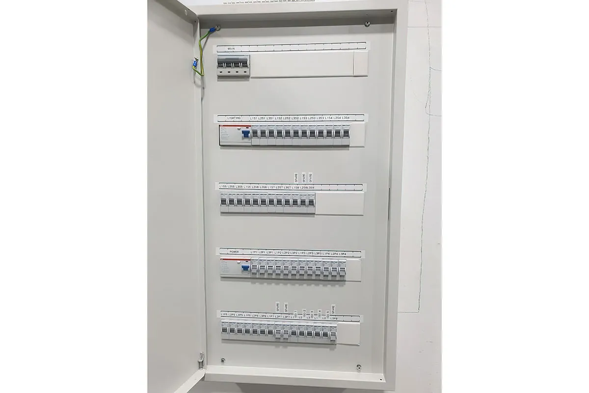 Distribution board upgrade