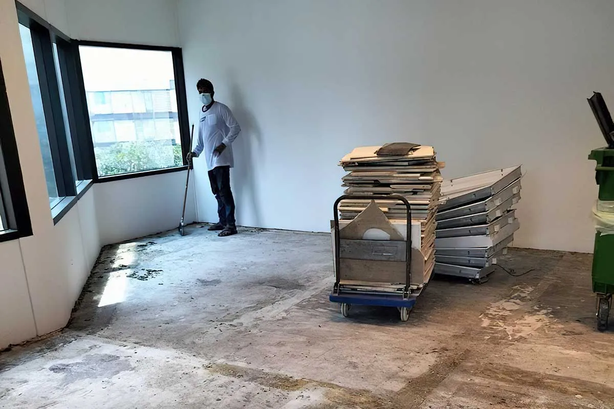Office reinstatement in progress