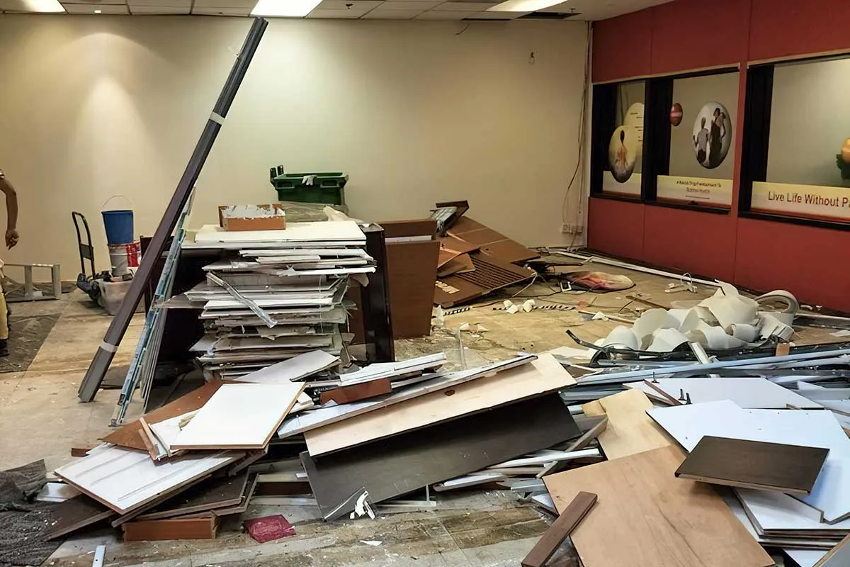Office reinstatement, mid-job