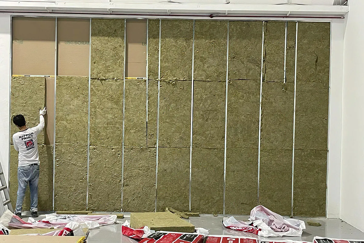 Soundproof partition walls